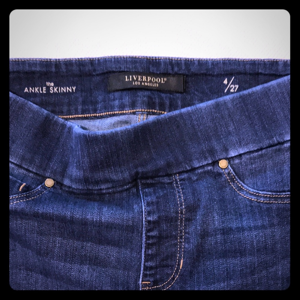 Liverpool Ankle Skinny Jeans